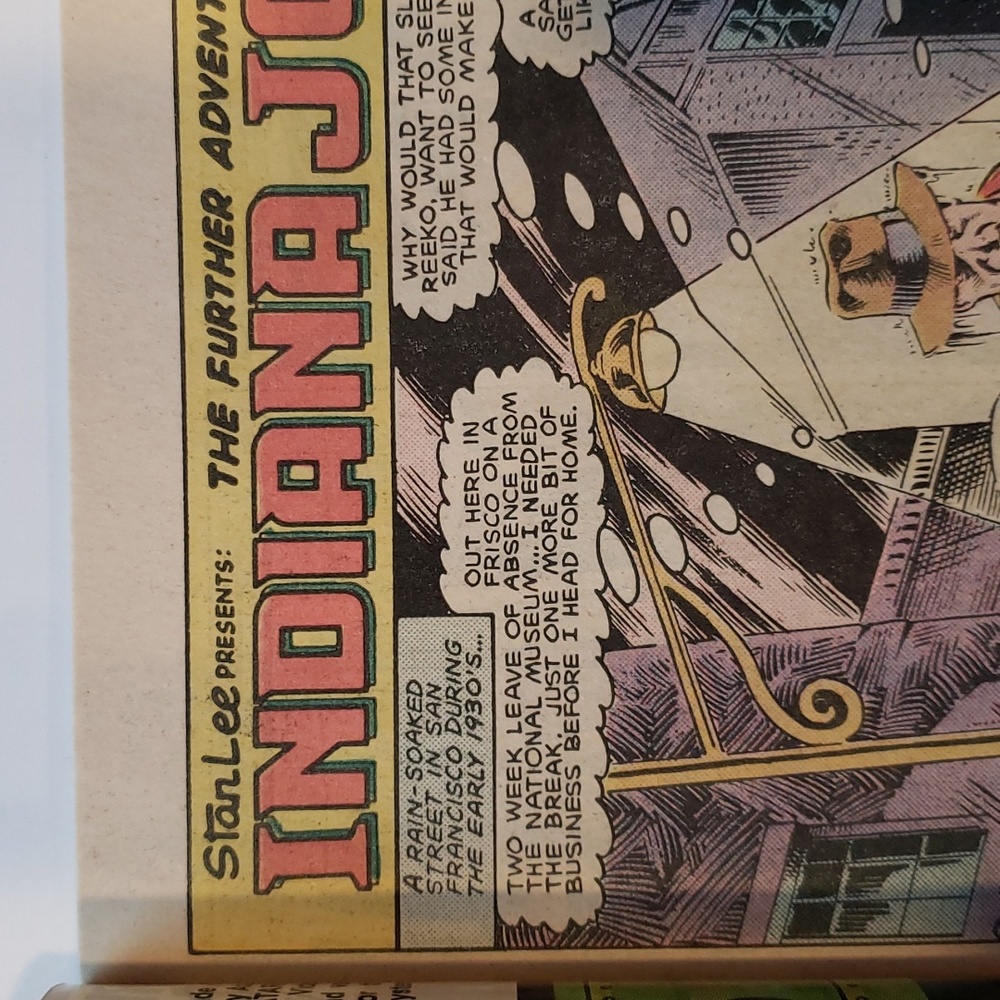 Vintage Further Adventures of Indiana Jones Vol 1 #24 Dec 1984 Marvel Comic - Picture 16 of 16